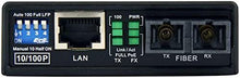 Load image into Gallery viewer, StarTech.com 2 km Fiber Media Converter - 10/100Mbps Ethernet - Multi Mode SC Fiber - PoE - Ethernet Media Converter (MCM110SC2P)