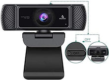 Load image into Gallery viewer, NexiGo N680 1080P Business Webcam with Microphone, Software and Privacy Cover, AutoFocus, Streaming USB Web Camera, for Online Class, Zoom Meeting Skype Facetime Teams, PC Mac Laptop Desktop