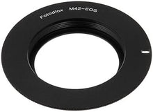 Load image into Gallery viewer, Fotodiox Pro Combo Shift Lens Mount Adapter Compatible with M42 Type 2 and Type 1 Lenses to Fujifilm X-Mount Cameras