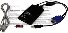 Load image into Gallery viewer, StarTech.com USB Crash Cart Adapter - File Transfer & Video - Portable Server Room Laptop to KVM Console Crash Cart (NOTECONS02)