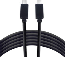 Load image into Gallery viewer, Vebner 20ft USB C to USB C Cable - Extra Long USB Type C - Compatible with Samsung, iPad Pro, Android Devices, Camera Tethering and More (Black)