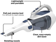 Load image into Gallery viewer, BLACK+DECKER Dustbuster Handheld Vacuum, Cordless, Ink Blue (HHVI325JR22)