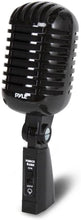 Load image into Gallery viewer, Pyle Wired Microphones,16 ft XLR to ? inch cable Connector, Black (PDMICR42BK)