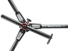 Load image into Gallery viewer, Manfrotto 055 Carbon Fiber 4-Section Tripod with Horizontal Column (MT055CXPRO4),Black