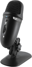 Load image into Gallery viewer, Cyber Acoustics Premium USB Microphone with Dual Recording Patterns - 24-bit Recording Perfect for Podcasting and Vlogging - Compatible with PC and Mac (CVL-2009)