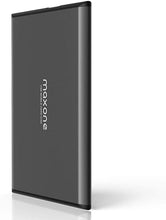 Load image into Gallery viewer, Maxone 1TB Ultra Slim Portable External Hard Drive HDD USB 3.0 for PC, Mac, Laptop, PS4, Xbox one - Charcoal Grey