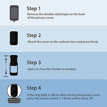 Load image into Gallery viewer, 1080P Webcam with Software and Light, Privacy Cover and Dual Microphones, Advanced Auto-Focus, Adjustable Brightness, 2021 NexiGo N680E Web Camera for Zoom Skype Facetime, PC Mac Laptop Desktop