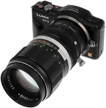 Load image into Gallery viewer, Fotodiox Pro Lens Mount Adapter, for Miranda Lens to Olympus Panasonic Micro Four Third (MFT) Mirrorless Cameras