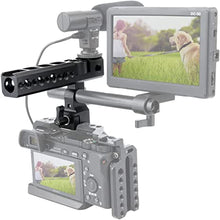 Load image into Gallery viewer, NICEYRIG Quick Release NATO Top Handle with 15mm Rod Clamp, Cold Shoe Mounts for DSLR Camera/ Camcorder/ Cinema Camera Cage