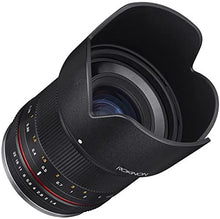 Load image into Gallery viewer, Rokinon RK21M-FX 21mm F1.4 ED AS UMC High Speed Wide Angle Lens for Fuji (Black)