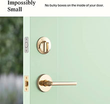 Load image into Gallery viewer, Level Lock Smart Lock, Keyless Entry, Smartphone Access, Bluetooth Enabled, Works with Apple HomeKit - Polished Brass