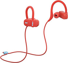 Load image into Gallery viewer, JAM Live Fast Workout Earphones 30 ft. Bluetooth Range, IP67 Sweat Resistant Earbuds 3 Sizes Included, 12 Hour Battery Life, Hands-Free Calling Red
