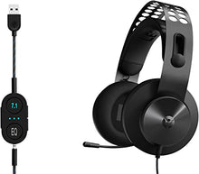 Load image into Gallery viewer, Lenovo Legion H500 PRO 7.1 Surround Sound Gaming Headset, Noise-Cancelling Mic, Memory Foam & PU Leather Earcups, Stainless Steel Headband, PC, PS4, Xbox One, Nintendo Switch, GXD0T69864, Black
