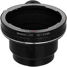 Load image into Gallery viewer, Fotodiox Pro Lens Mount Adapter, Hasselblad V Lens to Fujifilm X (X-Mount) Camera Body, for X-Pro1, X-E1