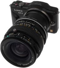 Load image into Gallery viewer, Fotodiox Pro Lens Mount Adapter, Mamiya 645 Mount Lens - Micro 4/3 Camera Camcorder Adapter