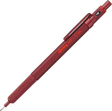 Load image into Gallery viewer, rOtring 600 Mechanical Pencil | HB 0.7 mm | Red All-Metal Body | Hexagonal Barrel