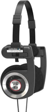 Load image into Gallery viewer, Koss Porta Pro Black On Ear Headphones with Case Black