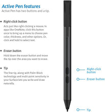 Load image into Gallery viewer, Pen Work with Surface Laptop 4 Surface Pro 7, Pro 6, Pro 5th Gen, Pro 4, Pro 3, Surface Laptop, Surface Book, Surface Go, 2500 Hours Working time with Palm Rejection (Black)