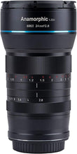 Load image into Gallery viewer, SIRUI 24mm Anamorphic Lens F2.8 1.33X APS-C Camera Lens (E Mount)
