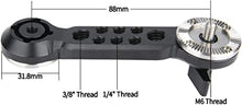 Load image into Gallery viewer, NICEYRIG Rosette Extension Arm for ARRI Standard M6 Thread Mount Applicable for Handgrip Heavy Shoulder Rig Support System
