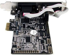 Load image into Gallery viewer, StarTech.com 4 Port Native PCI Express RS232 Serial Adapter Card with 16550 UART - Low Profile Serial Card (PEX4S553), Green