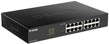 Load image into Gallery viewer, D-Link Ethernet Switch, 16 Port Easy Smart Managed Gigabit Network Internet Desktop or Wall Mount(DGS-1100-16V2)
