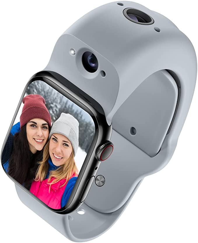 Wristcam, Smart Dual-Camera Band for Apple Watch (Apple MFi