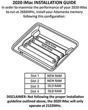 Load image into Gallery viewer, Adamanta 32GB (2x16GB) Memory Upgrade for 2019 & 2020 Apple iMac 27" (iMac 19,1 iMac 20,1 iMac 20,2) w/Retina 5K Display, 2018 Mac Mini DDR4 2666Mhz PC4-21300 SODIMM 2Rx8 CL19 1.2v DRAM RAM