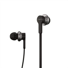 Load image into Gallery viewer, SOL REPUBLIC Shadow Fusion Bluetooth Earbuds, Black 10-Hour Playtime Comfortable Knit Tech Fiber Collar Magnetic Connection Earbuds Flexible Compact Storage Convenient Carrying Case