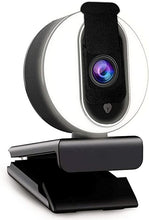 Load image into Gallery viewer, 1080P Webcam with Software and Light, Privacy Cover and Dual Microphones, Advanced Auto-Focus, Adjustable Brightness, 2021 NexiGo N680E Web Camera for Zoom Skype Facetime, PC Mac Laptop Desktop