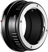 Load image into Gallery viewer, K&F Concept Lens Mount Adapter for Olympus OM Mount Lens to Nikon Z6 Z7 Camera