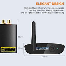 Load image into Gallery viewer, 1Mii HiFi Bluetooth 5.0 Music Receiver for Home Stereo Long Range Bluetooth Audio Adapter with Audiophile DAC, aptX HD & LDAC for AV Receiver or Stereo Amplifier - Lavaudio DS200Pro Black