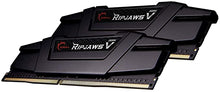 Load image into Gallery viewer, G.Skill Ripjaws V Series 32GB (2 x 16GB) 288-Pin SDRAM (PC4-25600) DDR4 3200 CL16-18-18-38 1.35V Dual Channel Desktop Memory Model F4-3200C16D-32GVK