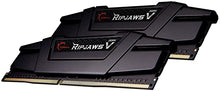 Load image into Gallery viewer, G.Skill RipJaws V Series 16GB (2 x 8GB) 288-Pin SDRAM PC4-25600 DDR4 3200 CL16-18-18-38 1.35V Dual Channel Desktop Memory Model F4-3200C16D-16GVKB