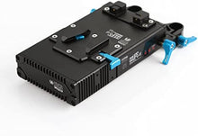 Load image into Gallery viewer, Fotga DP500 15mm Rail V-Mount Power Supply BP Battery Plate & Charger for Sony A7/A7R/A7S A9 II III IV Panasonic Canon EOS 5D 6D 7D II III Nikon DSLR Z6 Z7 II Camera Monitor Blackmagic BMPCC 4K 6K Pro