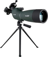 Load image into Gallery viewer, SVBONY SV28 Spotting Scopes with Tripod,Hunting,25-75x70,Angled,Waterproof,Range Shooting Scope,with Phone Adapter,Compact, for Target Shooting,Birding,Stargazing,Wildlife Viewing