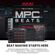 Load image into Gallery viewer, AKAI Professional MPD218 - USB MIDI Controller with 16 MPC Drum Pads, 6 Assignable Knobs, Note Repeat & Full Level Buttons and Production Software