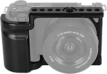 Load image into Gallery viewer, NICEYRIG Cage for Sony ZV-E10 Vlog Vlogging Camera, with Aluminum Handle Grip - 469