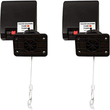 Load image into Gallery viewer, Theater Solutions TS30B Mountable Indoor Speakers Black Bookshelf Pair