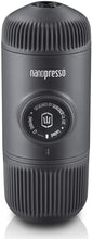 Load image into Gallery viewer, Wacaco Nanopresso Portable Espresso Maker, Upgrade Version of Minipresso, 18 Bar Pressure Hand Coffee Maker, Travel Gadgets, Manually Operated, Compatible with Ground Coffee, Perfect for Camping