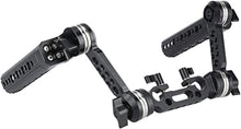 Load image into Gallery viewer, NICEYRIG Rosette Handle Kit with Extension Arm M6 Threaded Applicable for 15mm DSLR Shoulder Pad Rig System - 271
