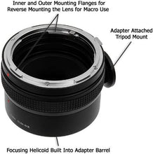 Load image into Gallery viewer, Fotodiox Pro Lens Mount Adapter - Rolleiflex SL66 (Rollei SL66E, SL66X, SL66SE) Series Lens to Nikon SLR/DSLR Camera (w/Built-in Focusing Helicoid)