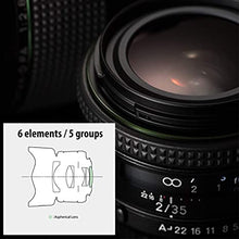 Load image into Gallery viewer, HD PENTAX-FA35mmF2 Versatile Wide-Angle Lens Latest HD Coating minimizes Flare and Ghost SP Coating to Repel Stains New Exterior Design Hybrid aspherical Lens for Extra-Clear, high-Contrast Images