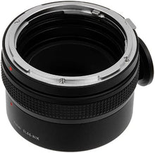Load image into Gallery viewer, Fotodiox Pro Lens Mount Adapter - Rolleiflex SL66 (Rollei SL66E, SL66X, SL66SE) Series Lens to Nikon SLR/DSLR Camera (w/Built-in Focusing Helicoid)