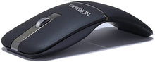 Load image into Gallery viewer, NORMIA RITA Foldable Arc Wireless Mouse Silent Click Bluetooth 2.4GHz Dual Modes Portable Curved Mouse for Home, Office, Travel