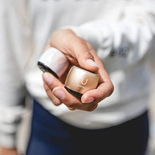 Load image into Gallery viewer, Fashionit U Micro Speaker | Coin-Sized Portable Wireless Bluetooth 5.0 with Built-in Mic & Remote Shutter | Perfect Little Speaker for Home, Parties, Activities! Tiny Device, Rich Sound | Gold