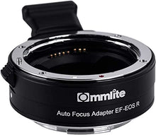 Load image into Gallery viewer, Commlite cm-EF-EOS R Lens Adapter, Electronic Auto-Focus EF to R Mount Adapter for Canon EF/EF-S Lenses to EOS R, EOS RP, EOS R6, EOS R5 Series Cameras