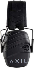 Load image into Gallery viewer, AXIL TRACKR All Purpose Earmuffs | True Noise Isolation, Sweat & Water Resistant with Built-in 2-Directional Microphone, Used for Tactical, Auto Racing, Shooting, Hunting, Industrial, Construction