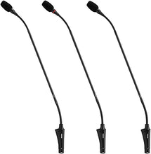 Load image into Gallery viewer, Shure CVG18-B/C Gooseneck Condenser Microphone, 18-Inch, Inline Pre-Amp, Flange Mount, Cardioid (Black)