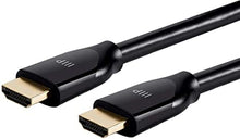 Load image into Gallery viewer, Monoprice Certified Premium HDMI Cable - Black - 25 Feet | 4K@60Hz, HDR, 18Gbps, 24AWG, YUV 4:4:4